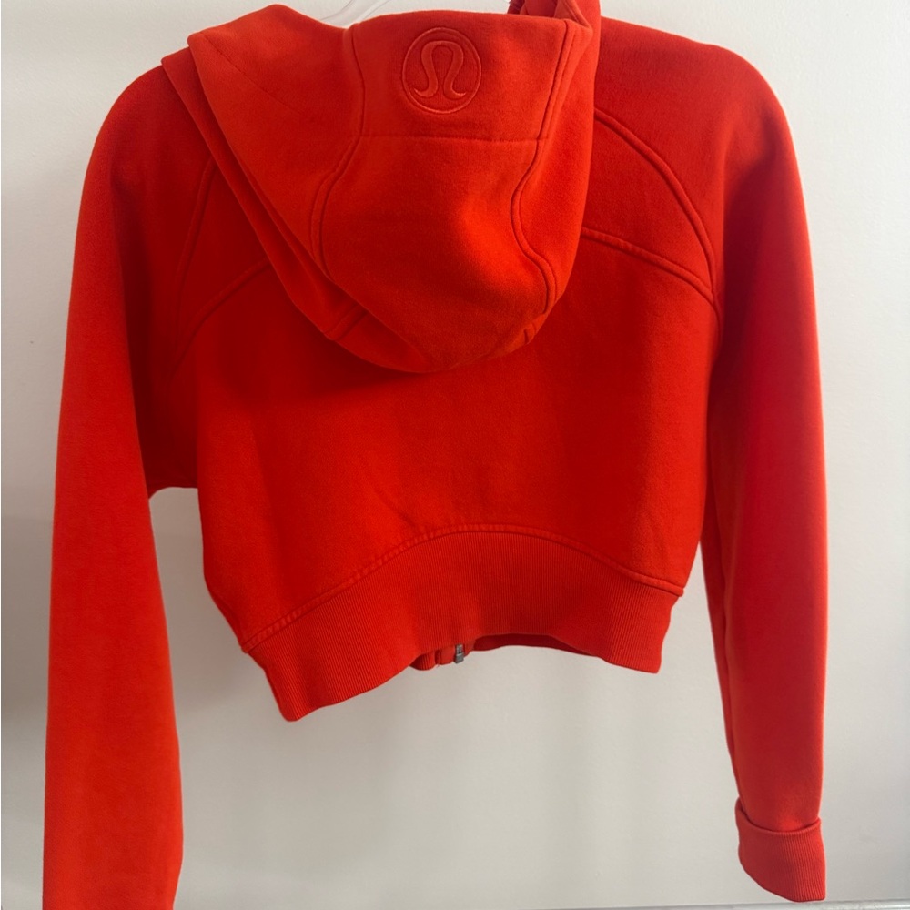 Lululemon Scuba crop full zip lululemon athletica Size: 8